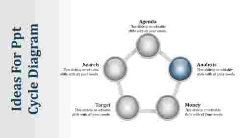 ppt cycle diagram-Ideas For Ppt Cycle Diagram-Style-2-blue